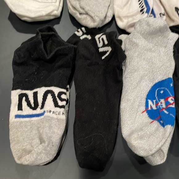 Kids NASA sock bundle of 11. Size 6-8. - Picture 2 of 4